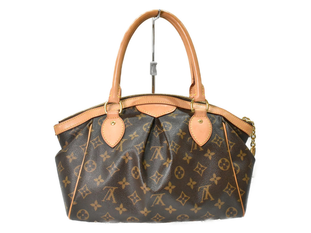 Louis Vuitton Monogram Brown Canvas Tivoli Handbag Brown